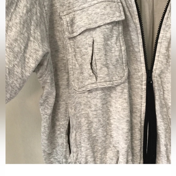 Thom Krom Gray Zip Jacket Cotton WSJ276 Size XS - Picture 2 of 6